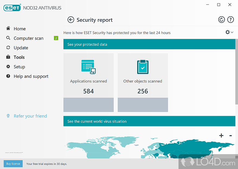 Truly indispensable in its class! - Screenshot of ESET NOD32 Antivirus