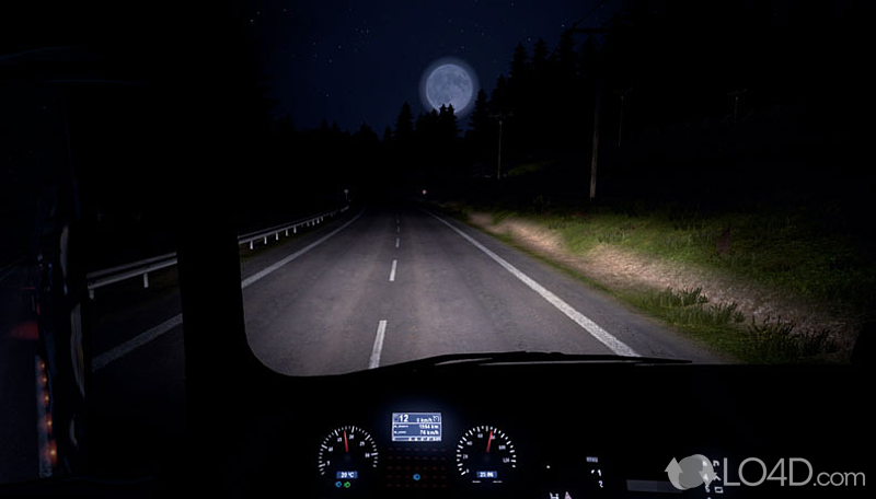 A truck driving game for anyone - Screenshot of Euro Truck Simulator 2012