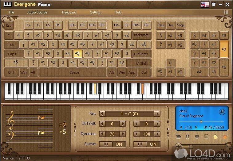 musical keyboard software free download