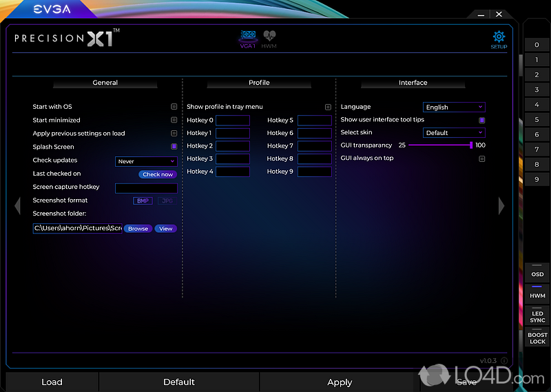 evga precision x software