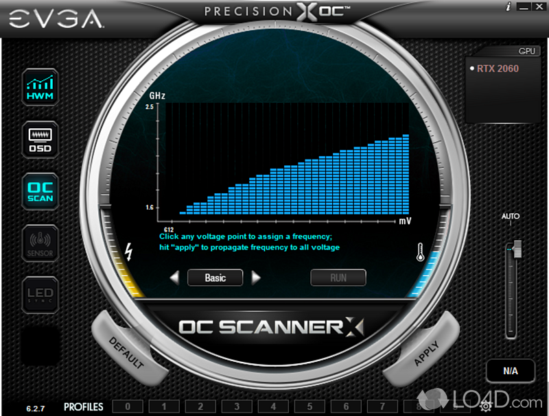 Overclock Your NVIDIA Graphics Card to a Completely New Level - Screenshot of EVGA Precision XOC