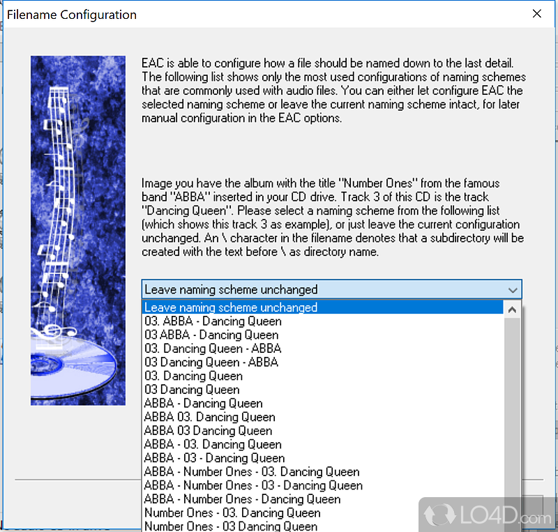 Exact Audio Copy: Free CD ripper - Screenshot of Exact Audio Copy