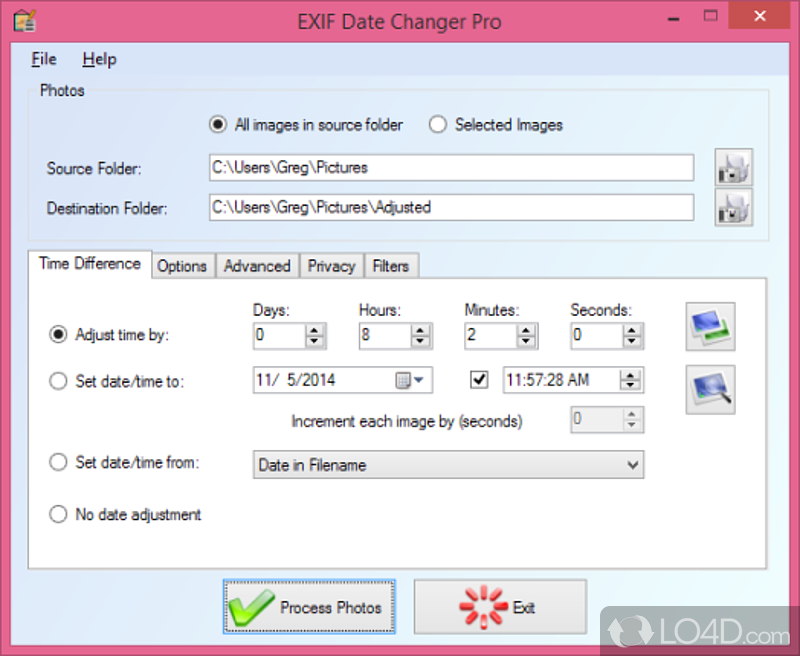 desktop exif data viewer