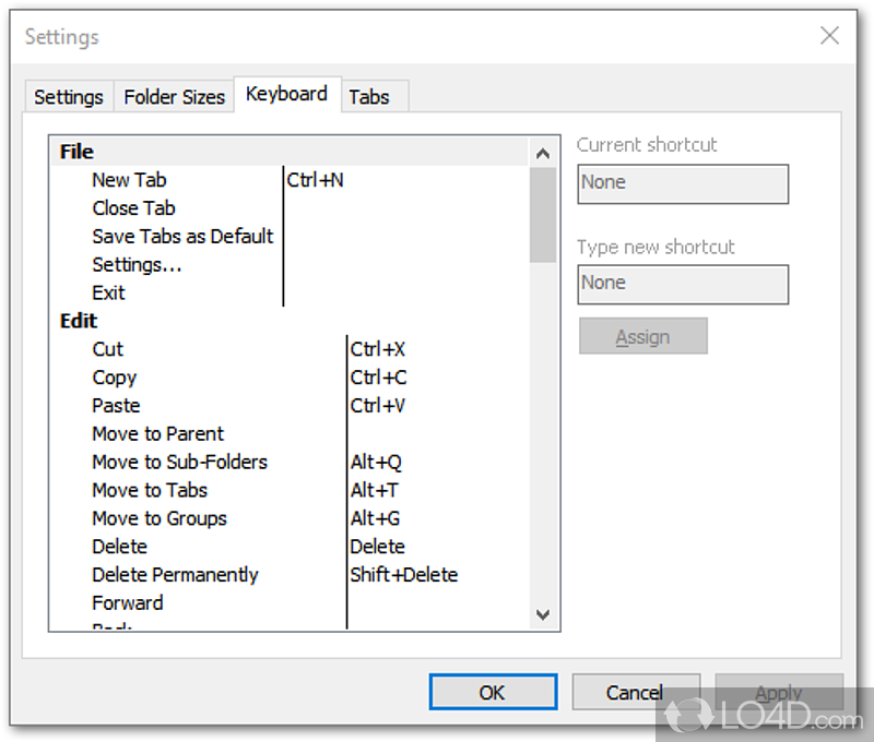 Create shortcuts and bookmarks for quick access - Screenshot of ExplorerXP