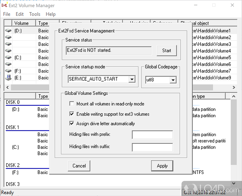 external volume manager