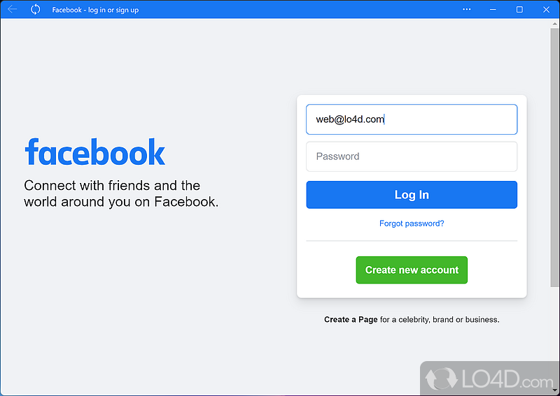 Facebook: Easy to install - Screenshot of Facebook