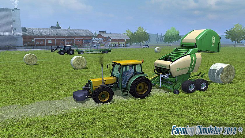 Take over control of farming - Screenshot of Farming Simulator 2013