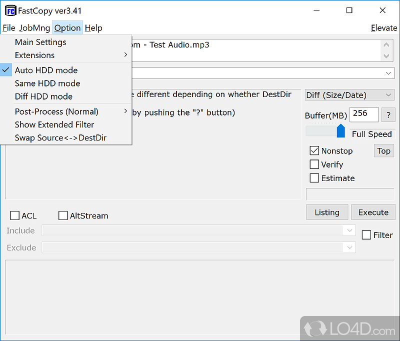 load fastcopy on synology