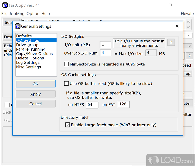 FastCopy 5.4.2 free instals