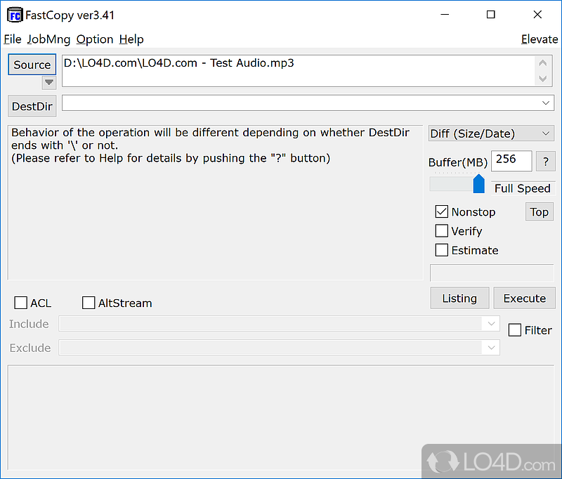 FastCopy 5.4.0 download the new version for windows