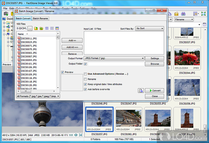 Can't compete with the nifty features in leading image-editing suites - Screenshot of FastStone Image Viewer