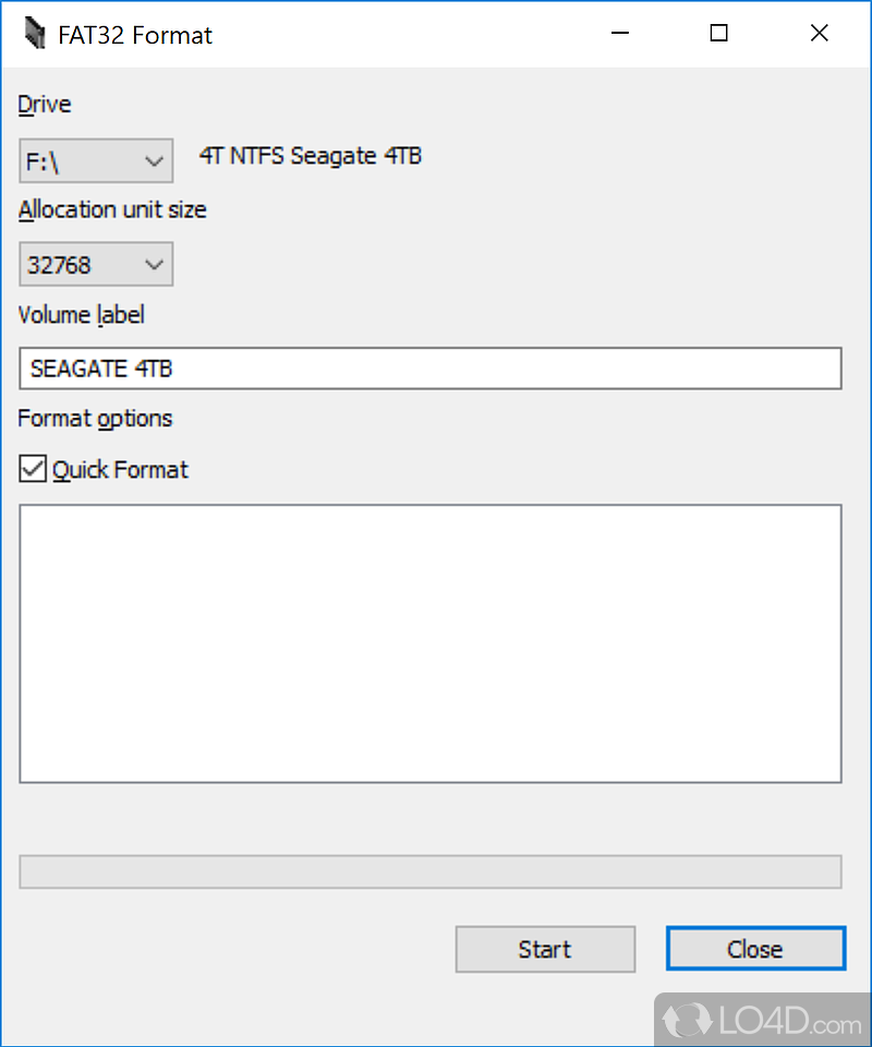 программа для форматирования жесткого диска fat32