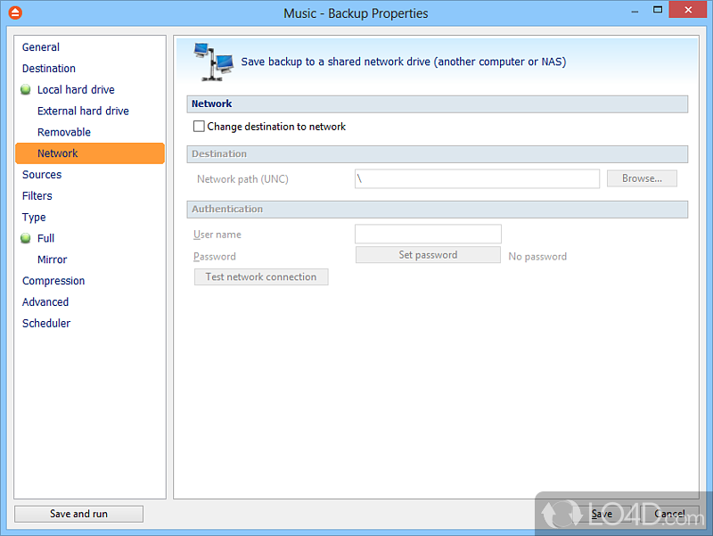 FBackup screenshot