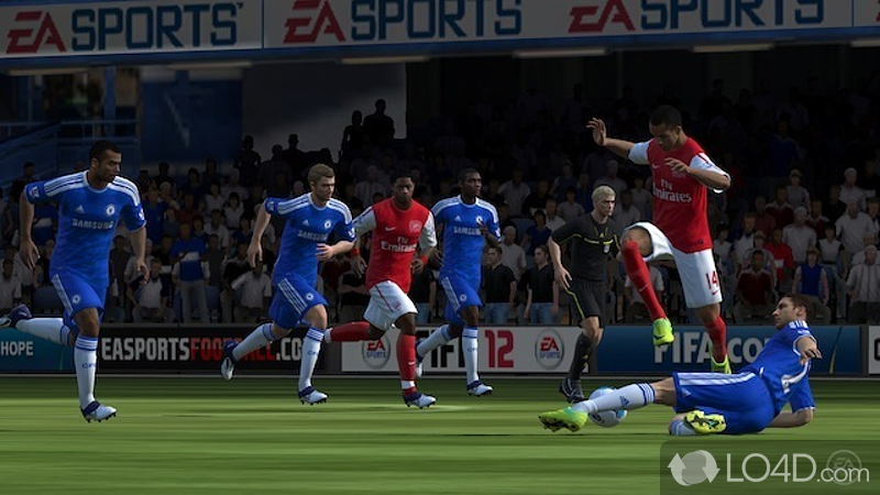 Ability to control the goalkeeper - Screenshot of FIFA 11