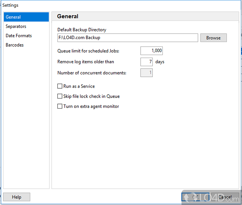 FileCenter Automate: User interface - Screenshot of FileCenter Automate
