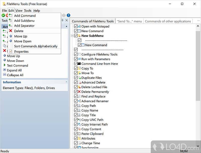 FileMenu Tools screenshot