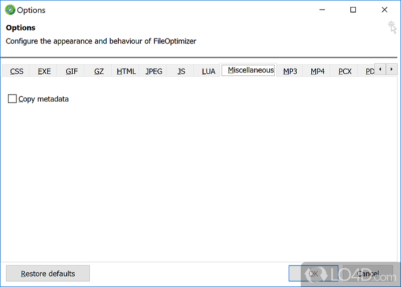 FileOptimizer screenshot