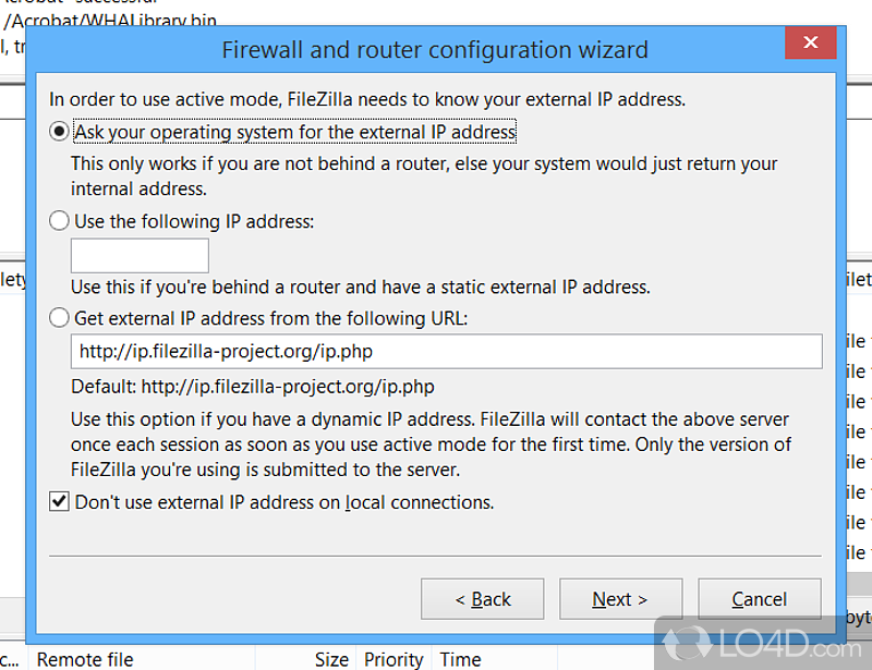 Software packs a ton of features in a simple user interface - Screenshot of FileZilla