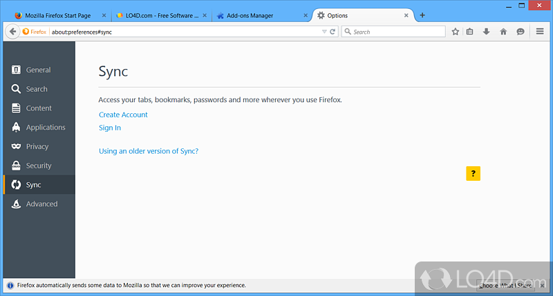 Mozilla Firefox Portable - Screenshot of Firefox Portable