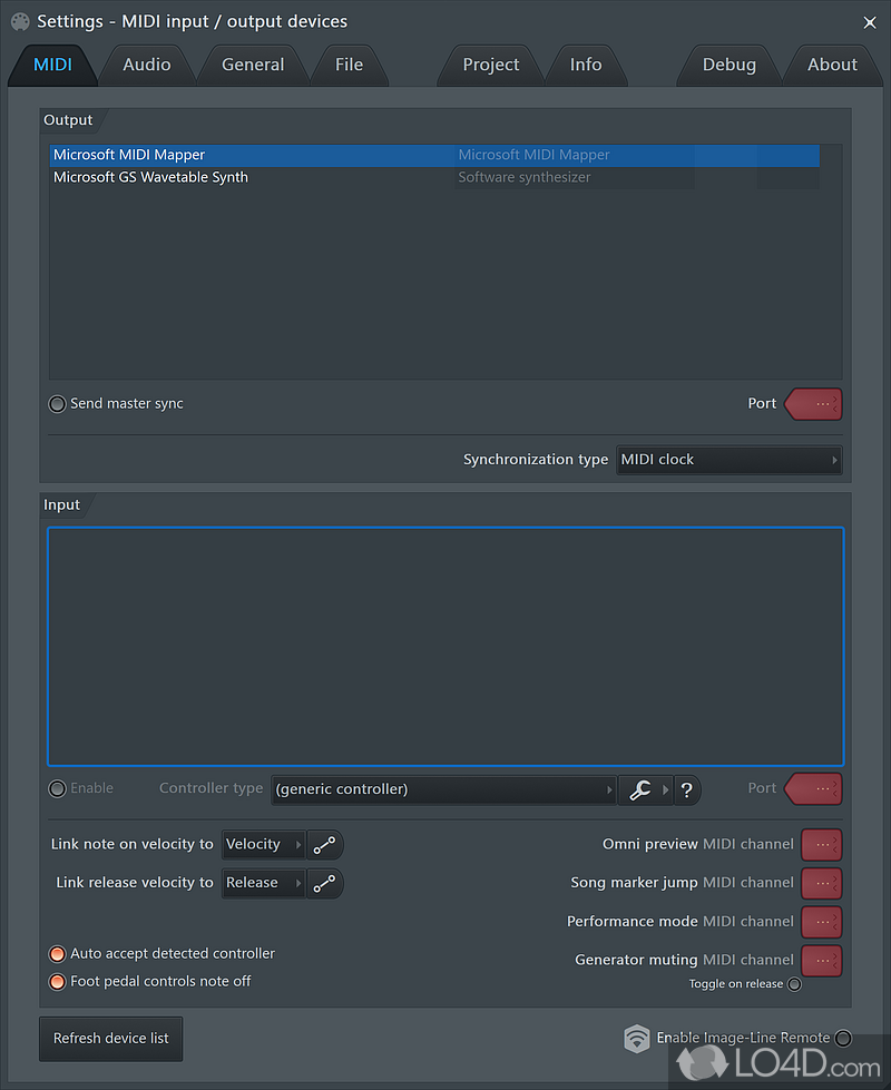 Linux MultiMedia Studio - Screenshot of FL Studio
