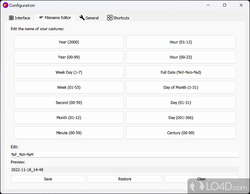 Screenshot creation and editor tool with keyboard shortcuts - Screenshot of Flameshot