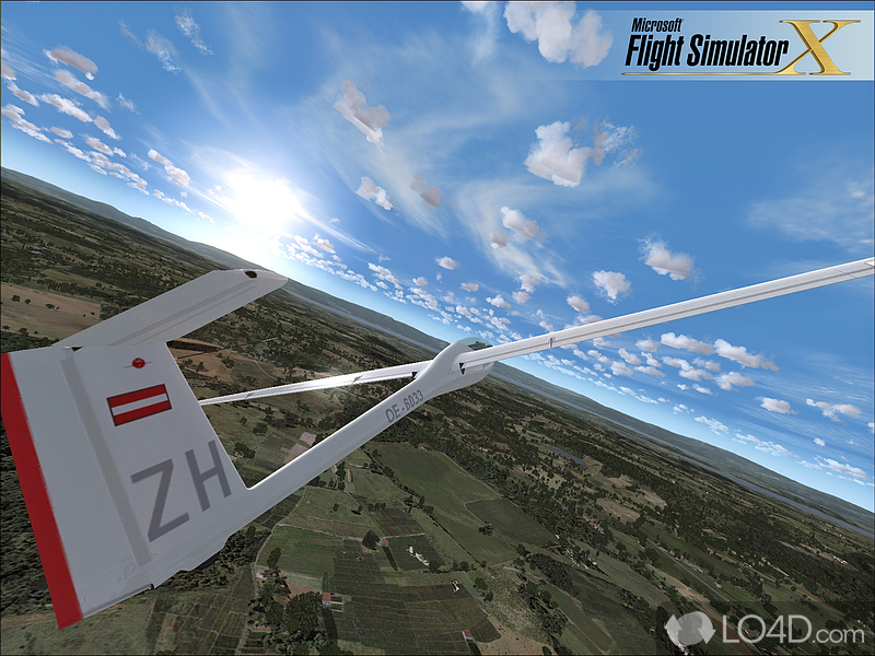 Flight Simulator X: User interface - Screenshot of Flight Simulator X