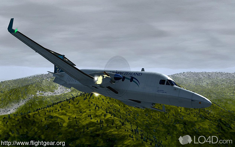 Amazing free flight simulator software for your Windows OS - Screenshot of FlightGear