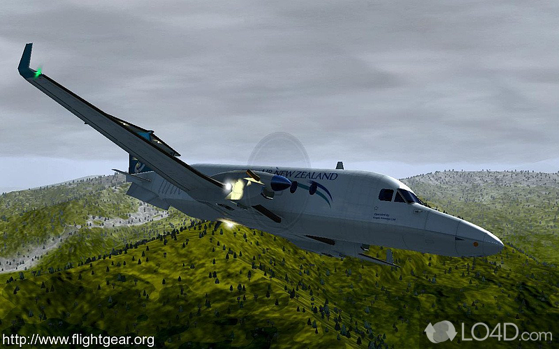 flightgear install amazing scenery