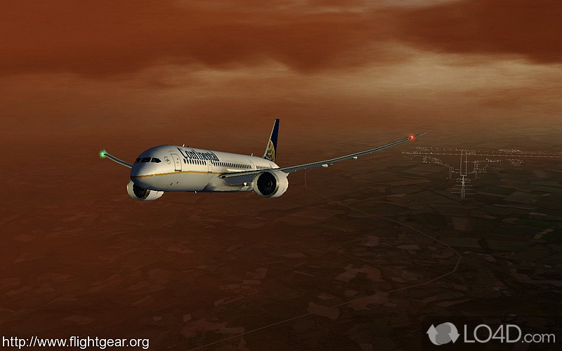 Challenging desktop flight simulator - Screenshot of FlightGear
