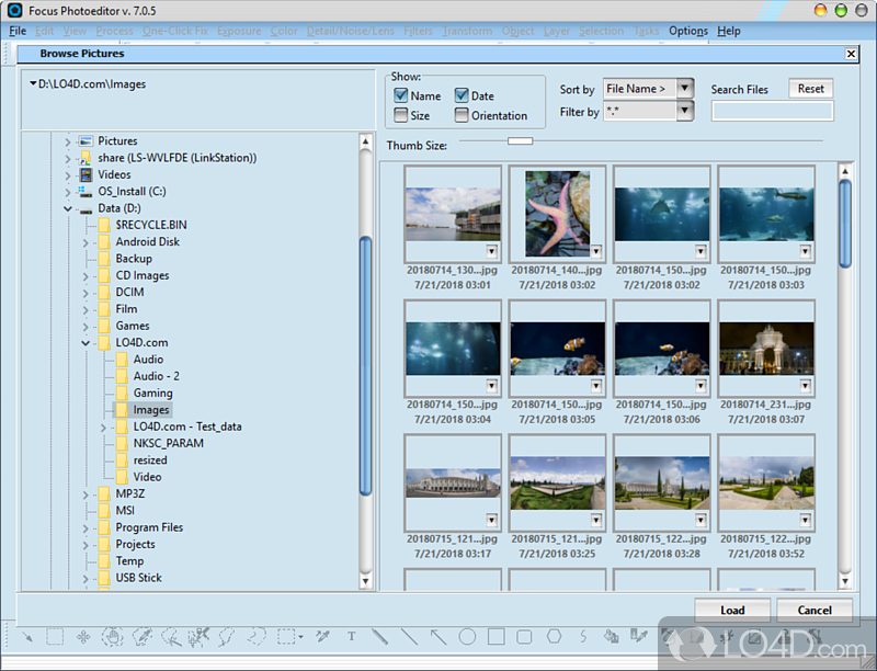 Powerful image editor, suitable for novice, intermediate - Screenshot of Focus Photoeditor