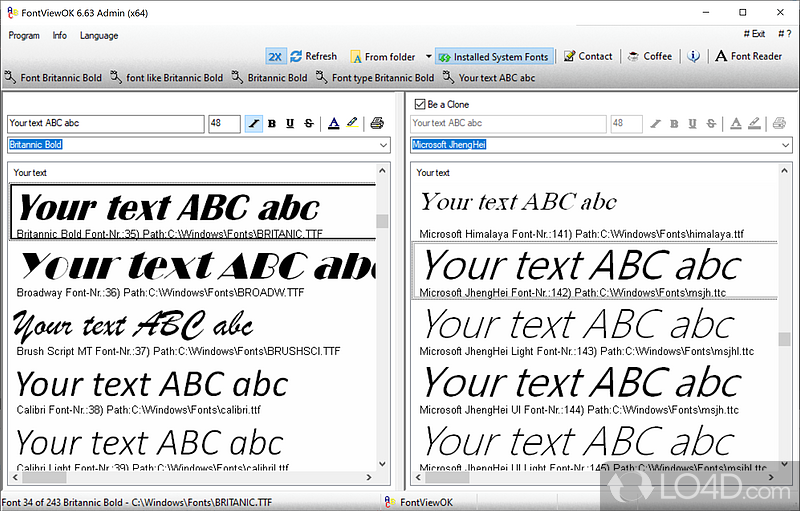 FontViewOK 8.38 download