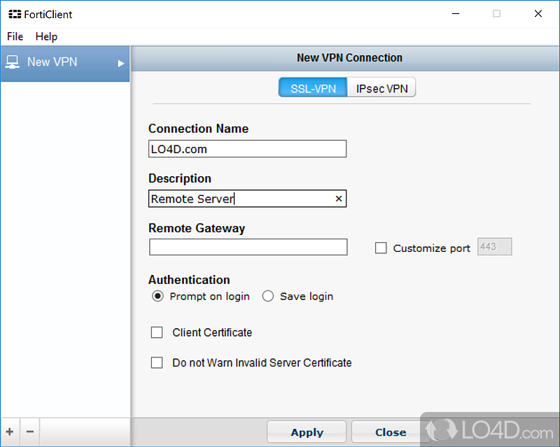 forticlient vpn online installer 6.4 download