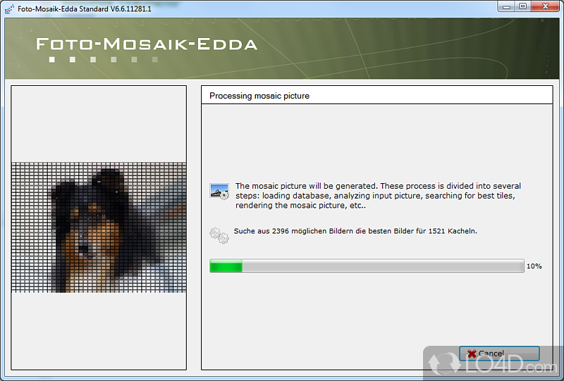 Foto-Mosaik-Edda screenshot