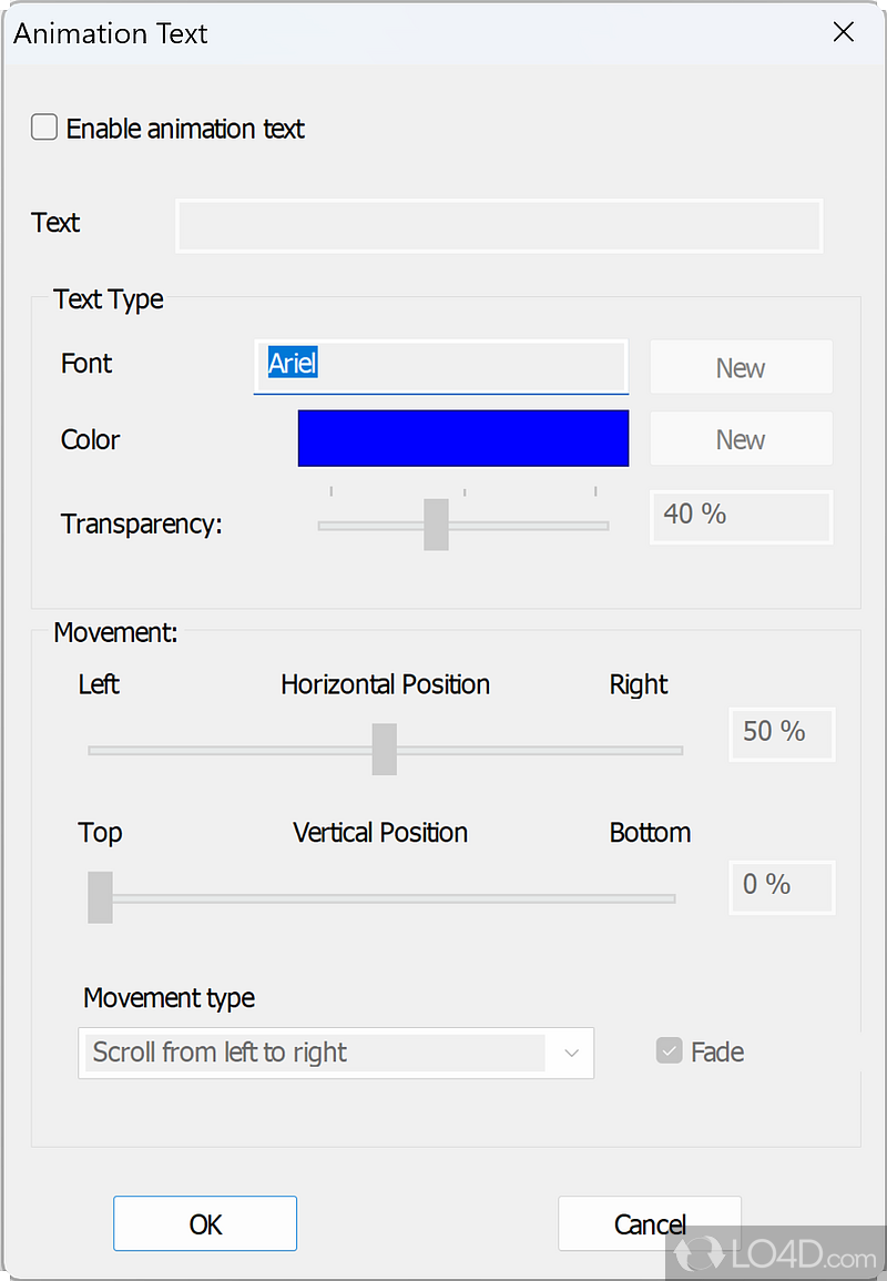FotoMorph: User interface - Screenshot of FotoMorph
