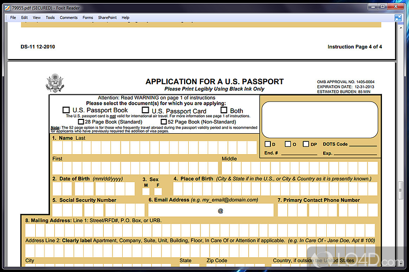 Key features to play with - Screenshot of Foxit Reader