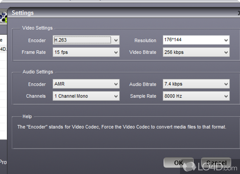 Clean feature lineup - Screenshot of Free FLV to 3GP Converter