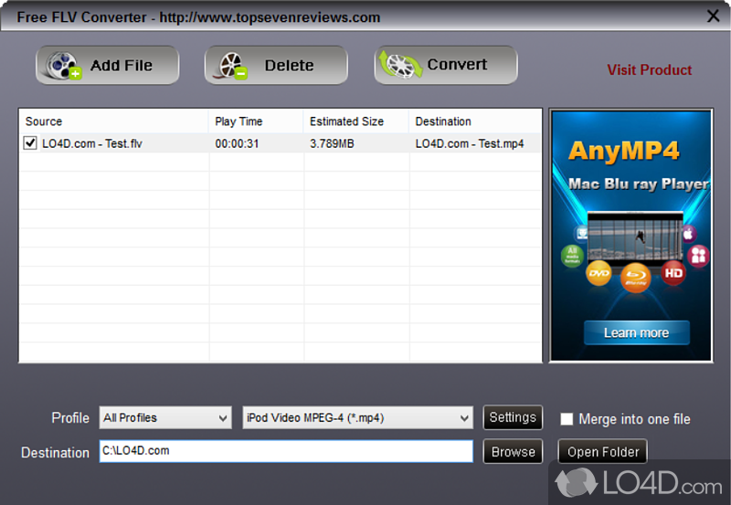 free flv converter to mp4