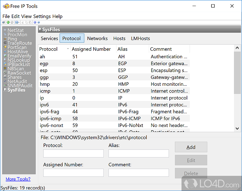 Free IP Tools screenshot