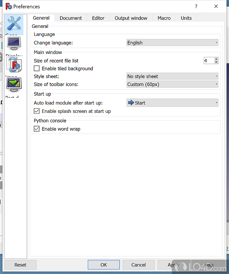 Complete Open CASCADE Technology-based geometry kernel - Screenshot of FreeCAD