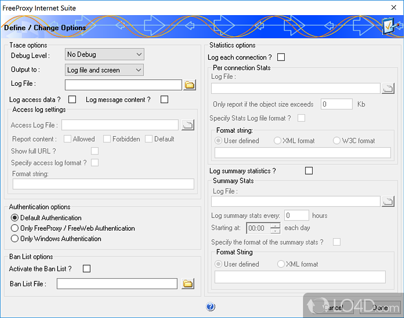 FreeProxy Internet Suite screenshot