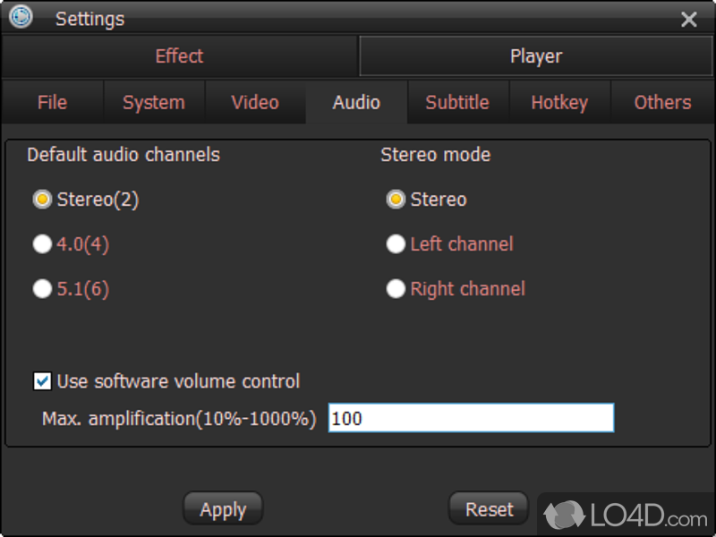 FreeSmith Video Player screenshot