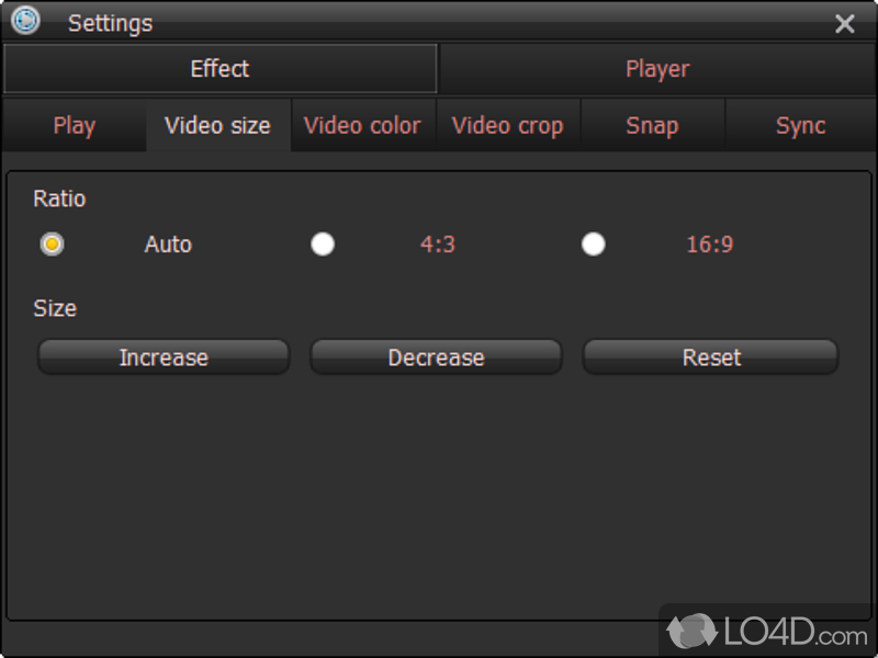 FreeSmith Video Player screenshot