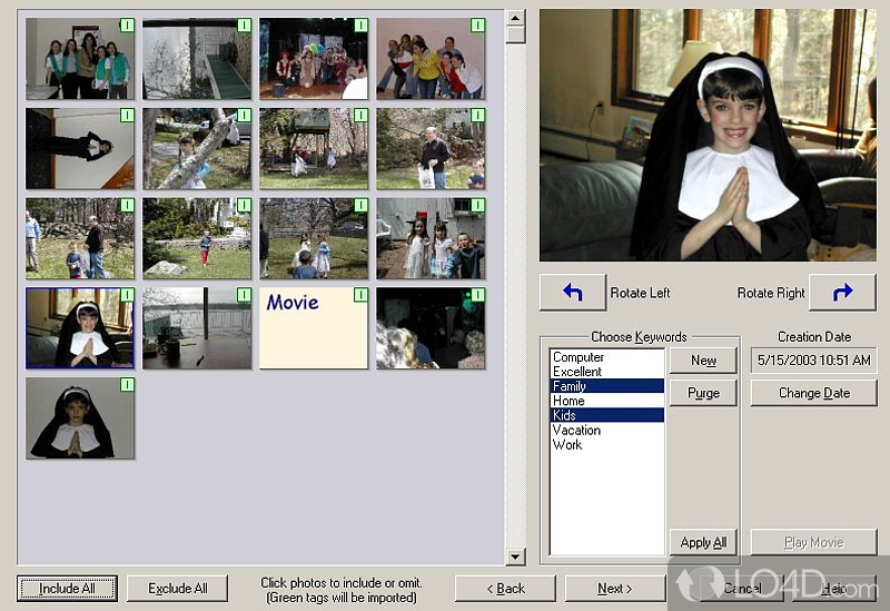 Add frames, insert text, and more - Screenshot of FxFoto