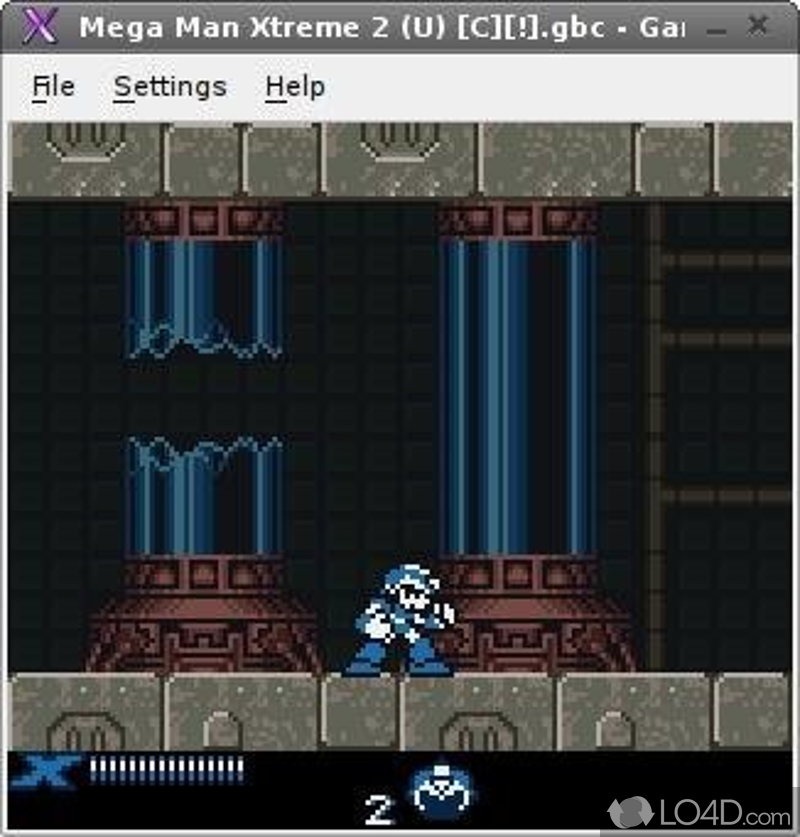 Gambatte Gameboy Emulator: User interface - Screenshot of Gambatte Gameboy Emulator