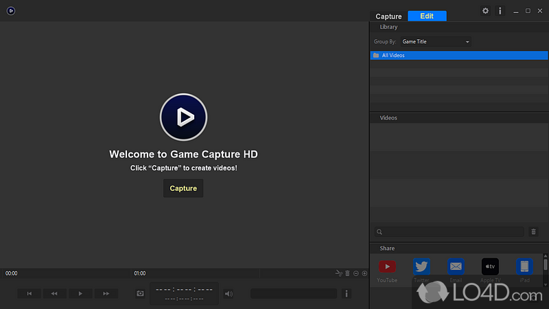 Allows you to enhance your videos with team chat - Screenshot of Game Capture HD