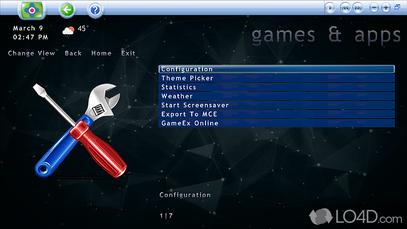 Advanced game emulation environment - Screenshot of GameEx