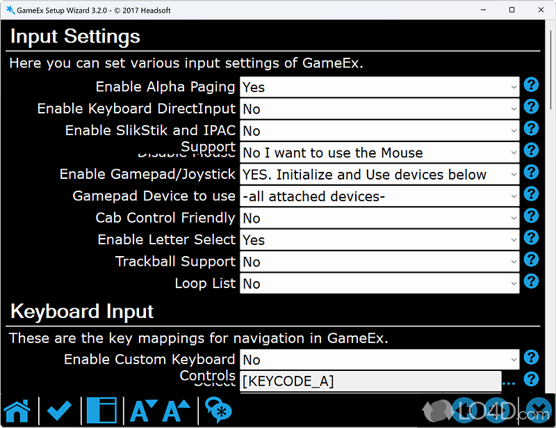 GameEx: Game emulators - Screenshot of GameEx