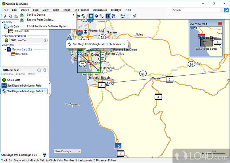 google maps to garmin basecamp