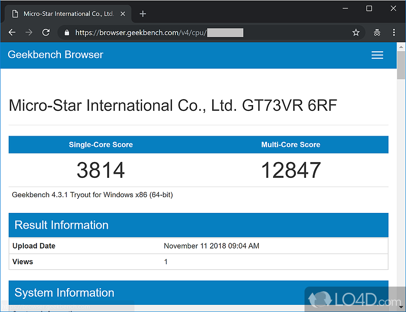 download the new version Geekbench Pro 6.1.0