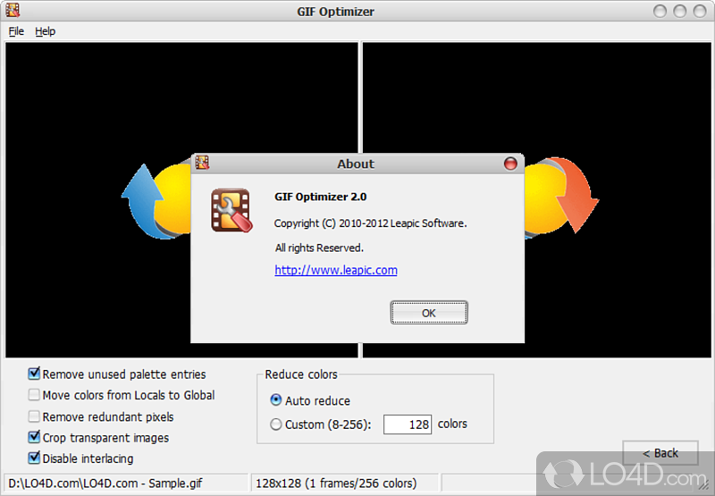GIF Optimizer screenshot